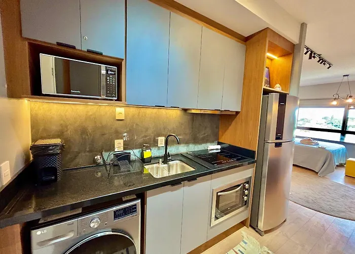 Apartamento Linked 1001 - Aconchegante E Dentro Do Shopping