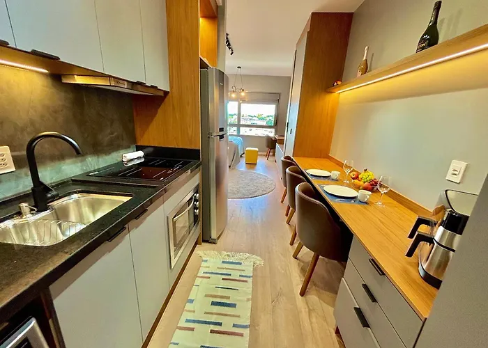 Apartamento Linked 1001 - Aconchegante E Dentro Do Shopping *