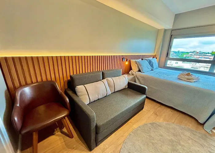 Apartamento Linked 1001 - Aconchegante E Dentro Do Shopping